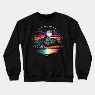 Rainbow Night Crewneck Sweatshirt